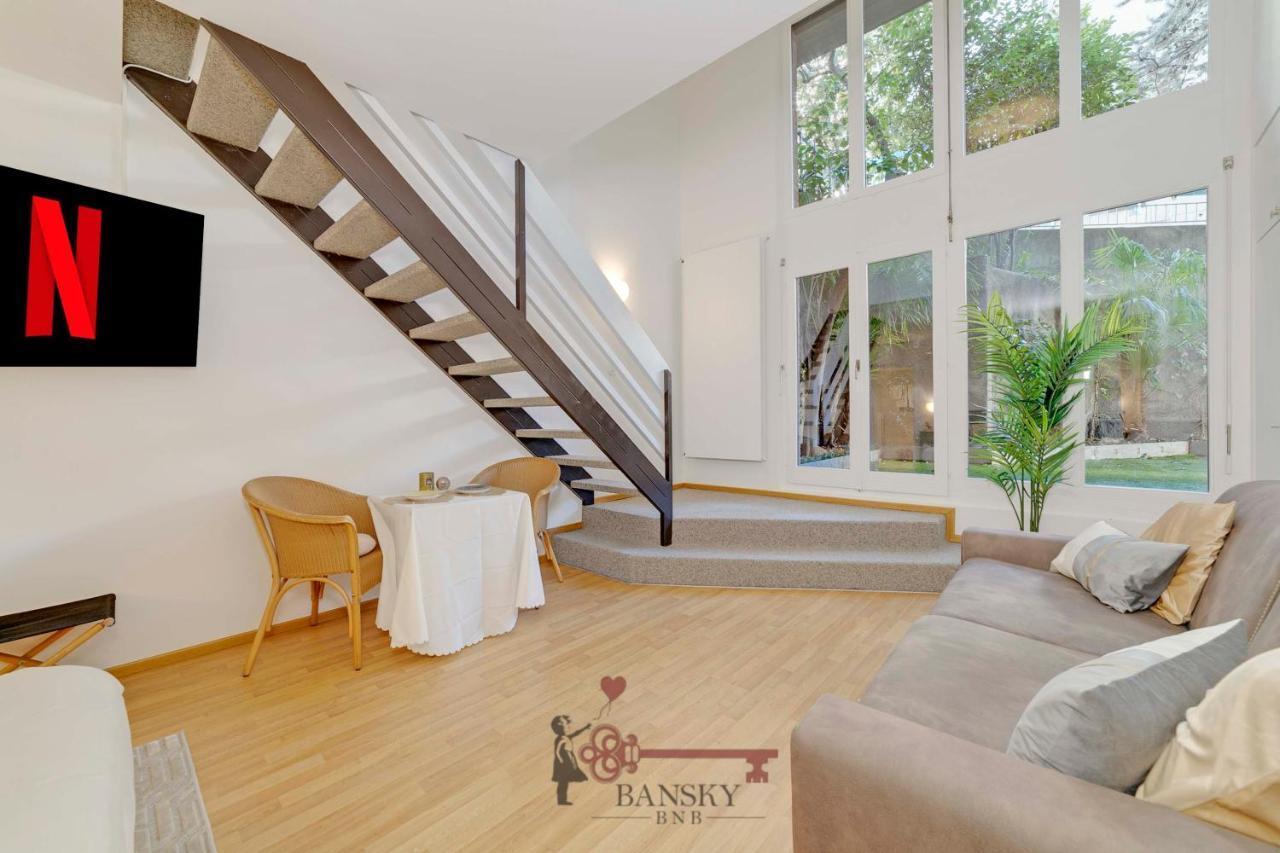 Duplex Loft In Lugano Center With Garden, Wi-Fi -By Easylife Swiss Apartment Luaran gambar
